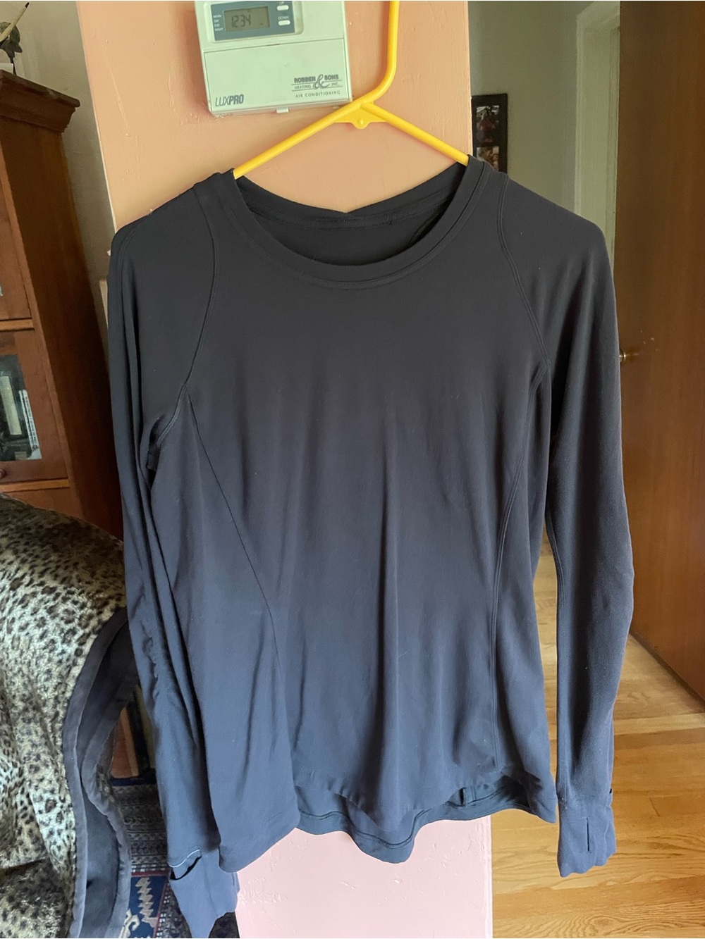 Lululemon Black Long-Sleeve top